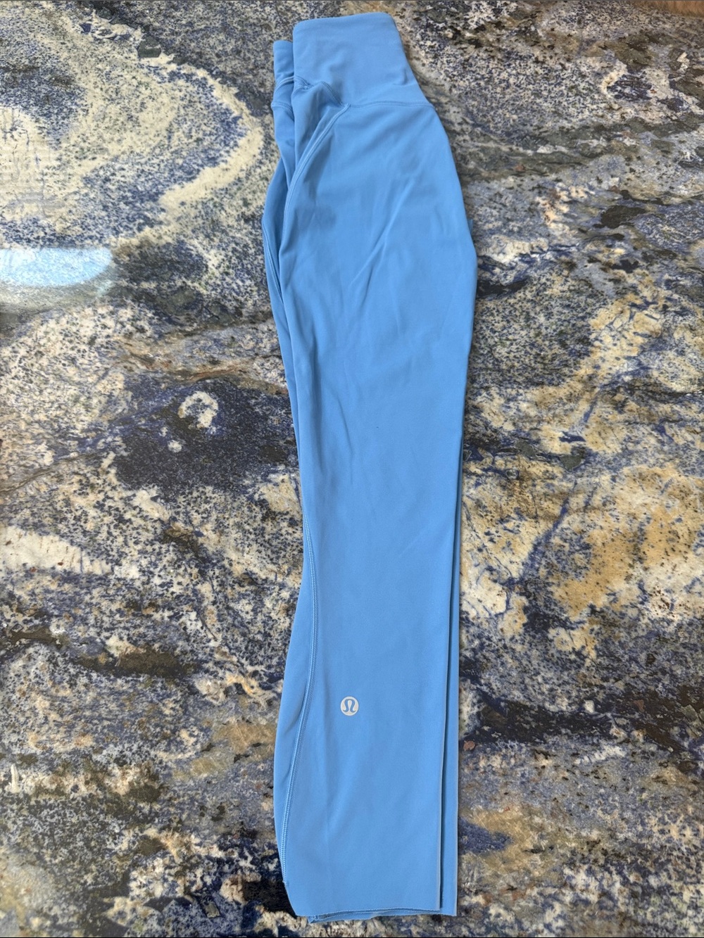 lululemon athletica light blue leggings